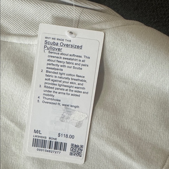 lululemon athletica Women's oversized SCUBA pullover - Picture 2 of 7